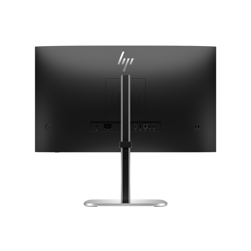 HP monitor with stand on a white background