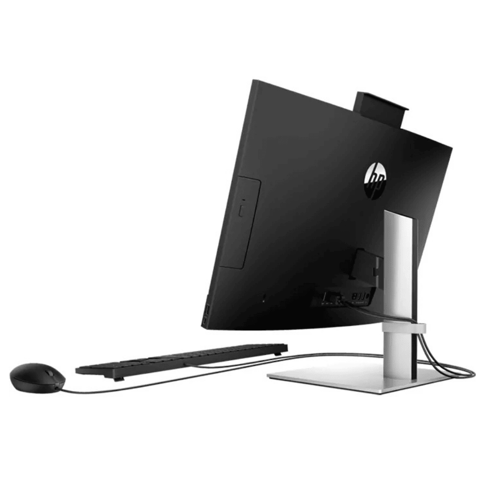 HP ProOne 440 G9 6D377EA desktop computer with monitor, keyboard, and mouse on a white background