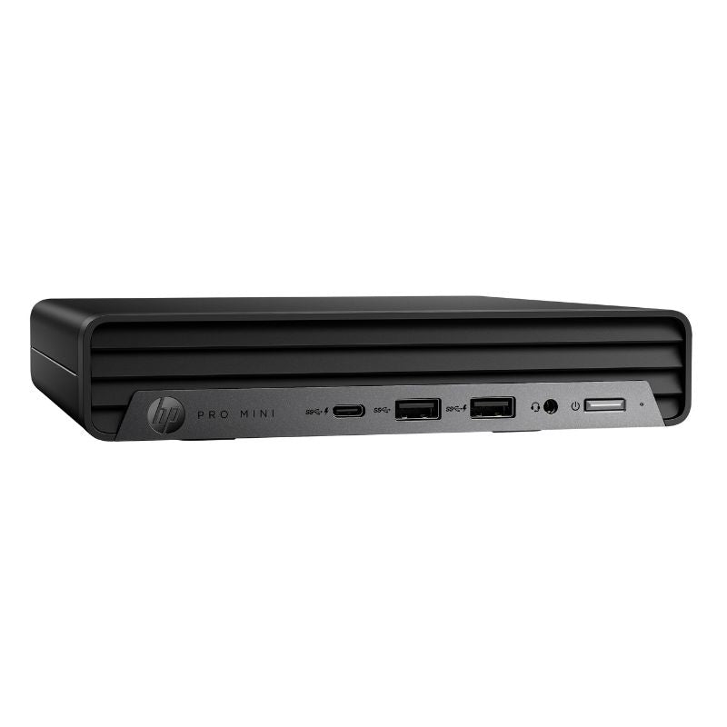 HP Pro Mini computer on a white background