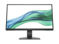 Computer monitor with a colorful display on a white background