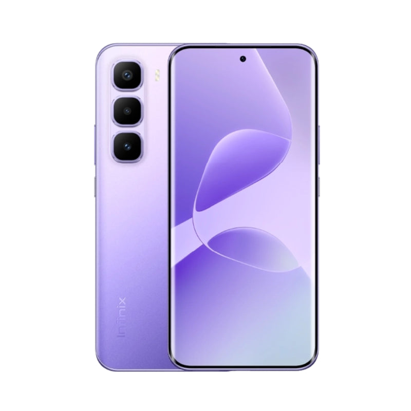 Smartphone with a gradient design on a white background