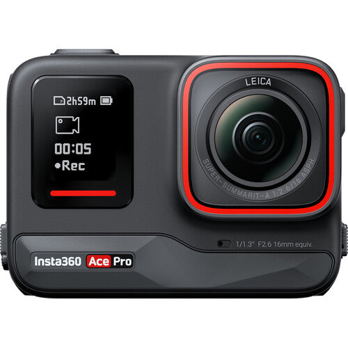 Insta360 Ace Pro Action Camera with Leica branding on a white background