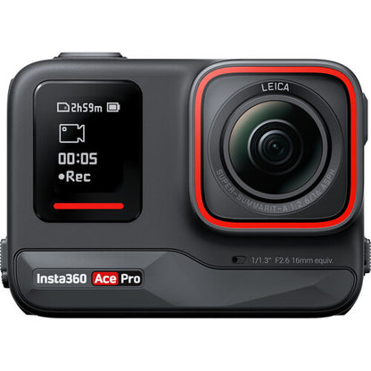 Insta360 Ace Pro Action Camera with Leica branding on a white background
