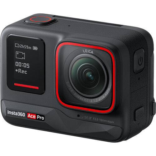 Insta360 Ace Pro Action Camera with Leica lens on a white background
