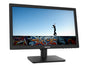 Lenovo D19-10 18.5 HD Monitor - 61E0KCT6EU displaying a silhouette of a person on a unicycle against a blue sky.