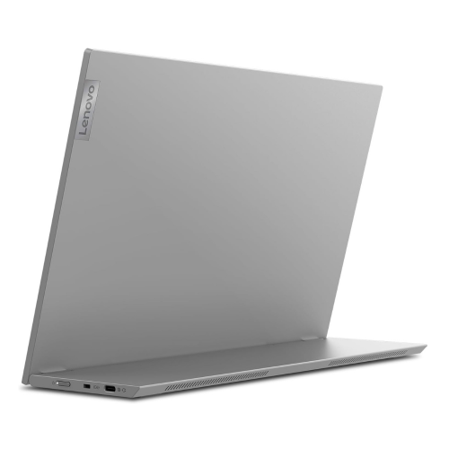 Lenovo L15 15.6" FHD USB-C Monitor-66E4UAC1WL back on a white background