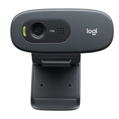Logitech webcam on a white background