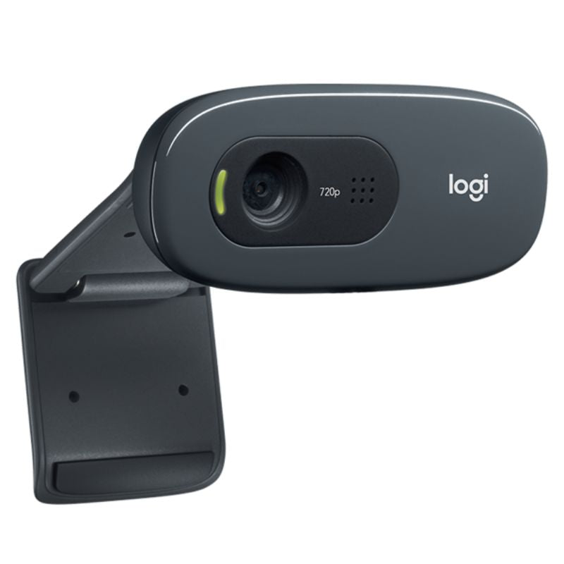Logitech webcam on a white background
