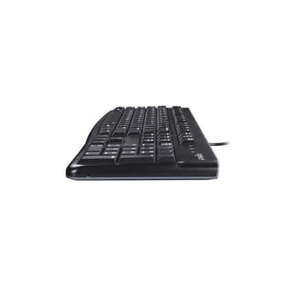 Black Logitech K120 Wired Keyboard