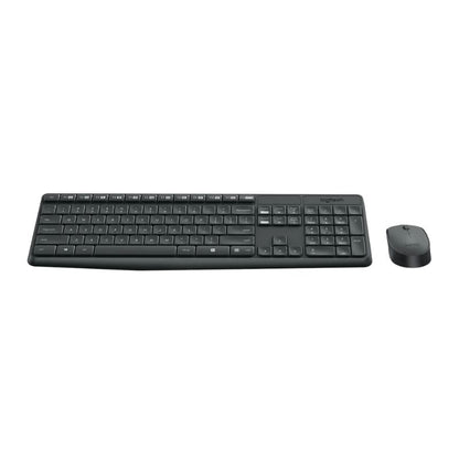 Logitech MK235 Wireless Keyboard and Mouse Combo on a white background