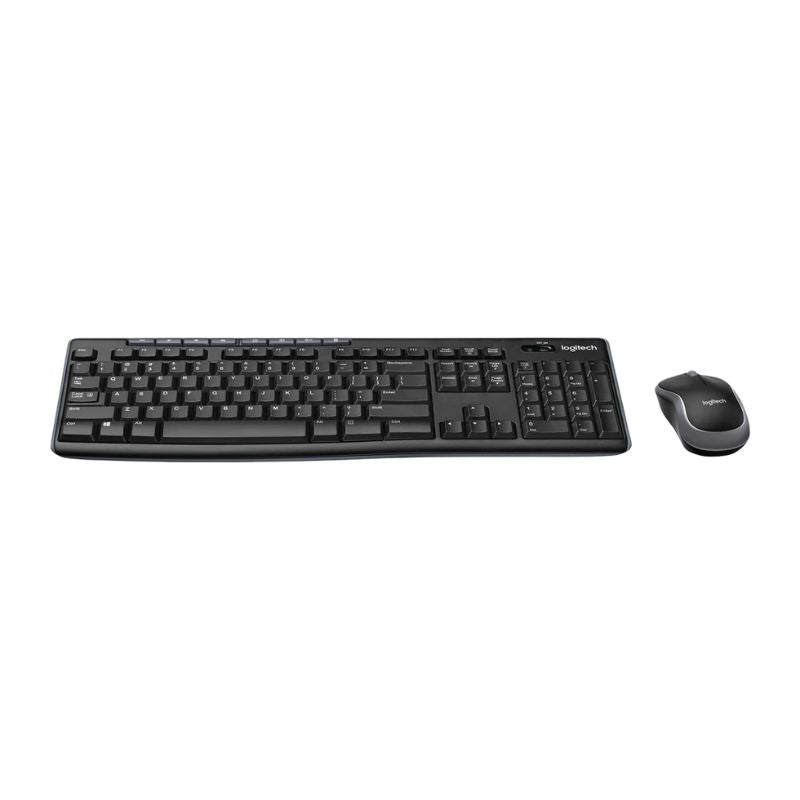 Logitech MK270 Wireless Keyboard and Mouse Combo on a white background