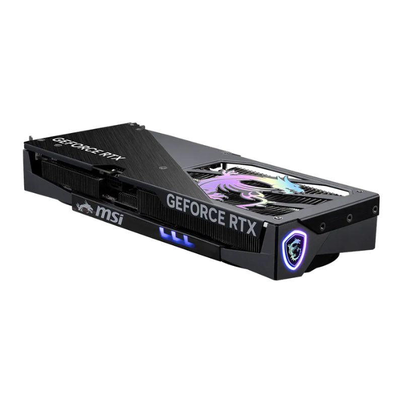 MSI GeForce RTX graphics card on a white background
