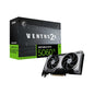 MSI GeForce RTX 5060 Ti graphics card and packaging on a white background