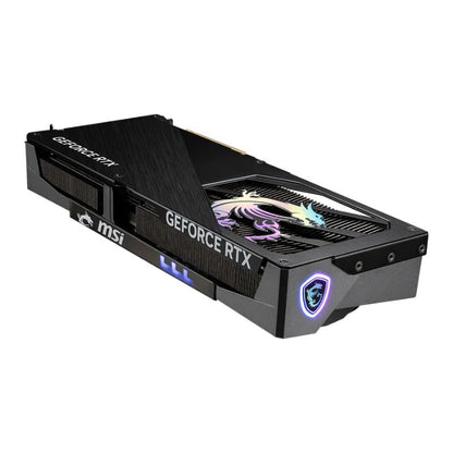 MSI GeForce RTX graphics card on a white background