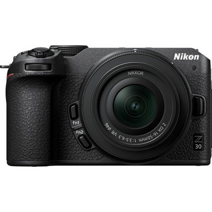 Nikon Z30 camera on a white background
