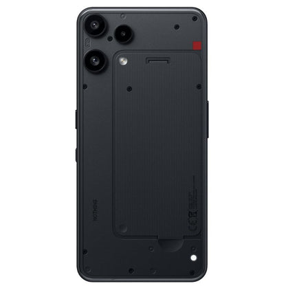 Black phone case on a white background