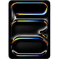 Black OLED Display Wi-Fi + SIM Face ID 256GB with colorful reflective design on a white background
