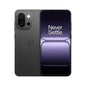 OnePlus 15 5G 12GB RAM 512GB ROM  smartphone showing back and front views with 'Never Settle' slogan.