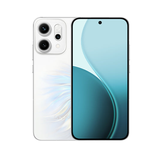 Smartphone showing front and back design on a white background