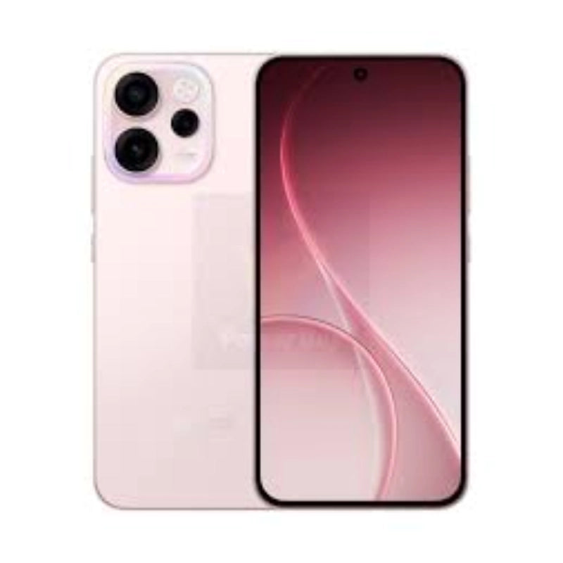 Smartphone with gradient design on a white background