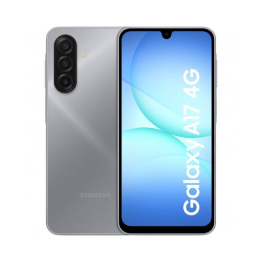 samsung galay a17 on a white background