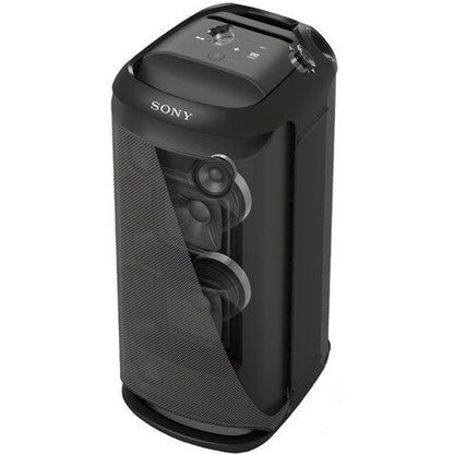 Sony portable speaker on a white background