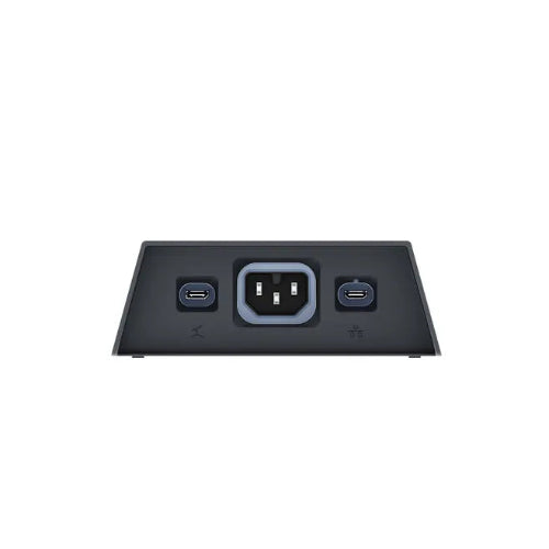Starlink High Flat performance kit with ports on a white background
