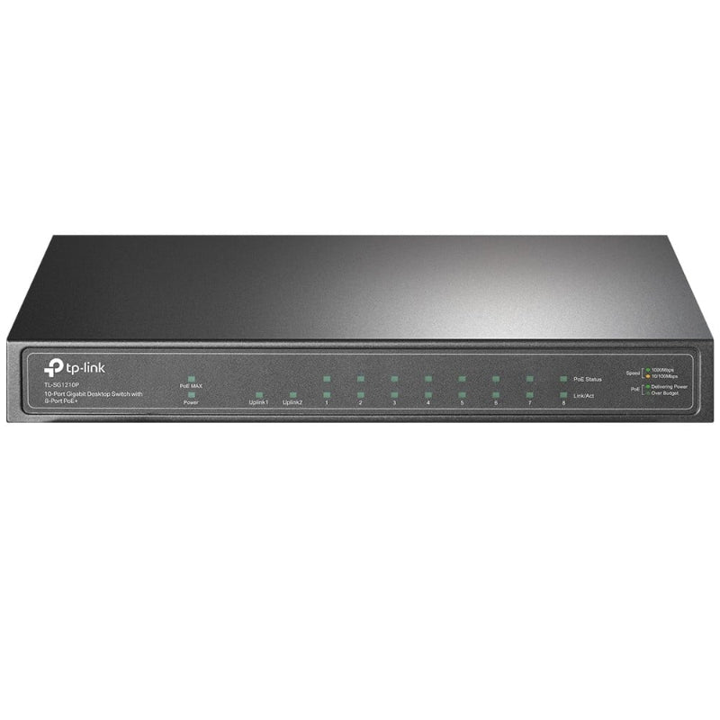 TP-Link network switch on a white background