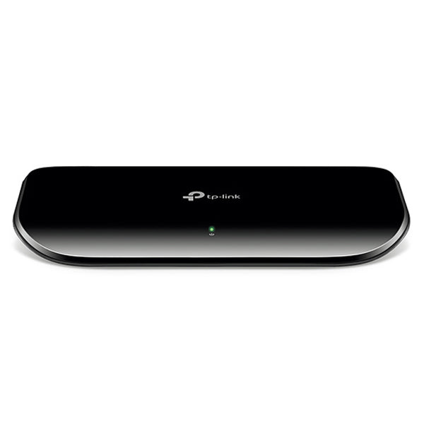 TP-Link 8-Port 10/100/1000Mbps Desktop Switch - TL-SG1008D on a white background
