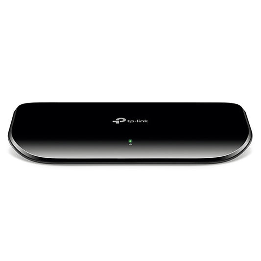 TP-Link 8-Port 10/100/1000Mbps Desktop Switch - TL-SG1008D on a white background