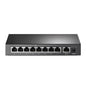 Network switch with multiple Ethernet ports on a white background