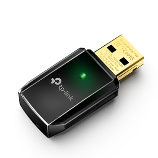 TP-Link USB adapter on a white background