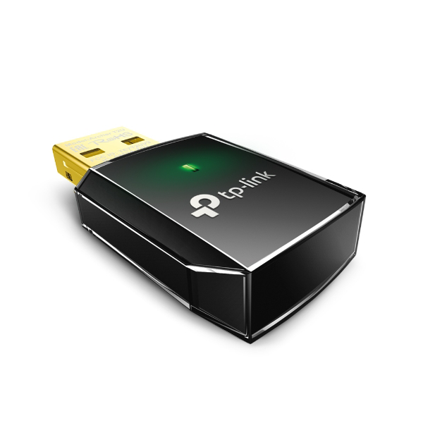 TP-Link USB adapter on a white background