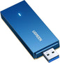 Blue UGREEN AX1800 Dual-Band Wireless USB Adapter (Wi-Fi 6)-CM499 on a white background