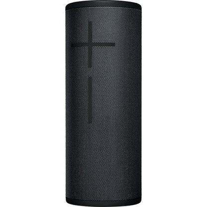 Black Ultimate Ears BOOM 3 Portable Wireless Bluetooth Speaker speaker on a white background