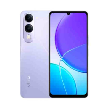 Smartphone with a gradient design on a white background