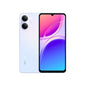 Smartphone with gradient design on a white background