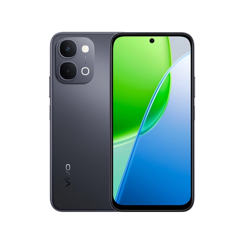Vivo Y31d 6GB RAM 256GB ROM showing front and back side on a white background