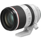 Canon RF 70-200mm f/2.8L camera lens on a white background

