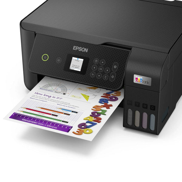 Epson L3260 printing color photo from paper tray

