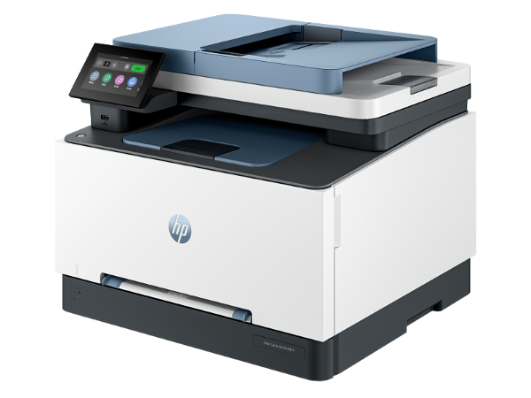 HP Color LaserJet Pro MFP 3303fdw front view with paper tray

