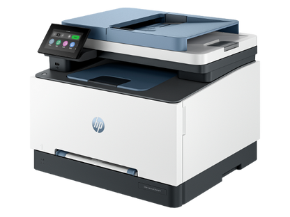 HP Color LaserJet Pro MFP 3303fdw front view with paper tray

