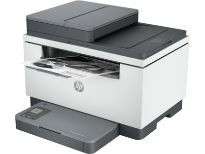HP 236sdn printer on a white background

