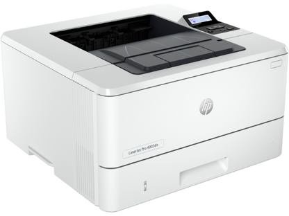 HP 4003dn laser printer on a white background

