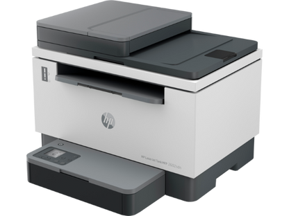 HP 2602sdn showing document feeder and scanner top

