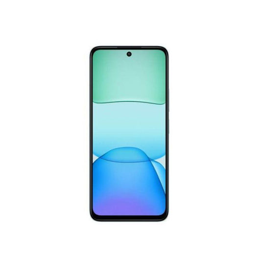 Smartphone with a gradient display on a white background

