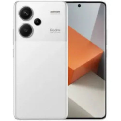 Redmi Note 13 Pro Plus 5G smartphone with 12GB RAM and 512GB storage in sleek design

