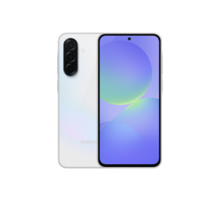 Samsung A36 5G smartphone front and rear view

